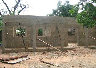 The constuction of the library The constuction of the library