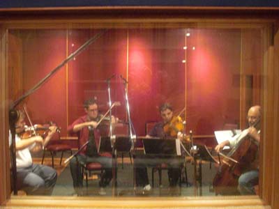 Strings recording with Jaques Morelenbaum Beyond the Culture Edge : Musical Project in Portuguese and Italian and Production of Two CD-ROMs