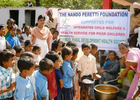 Feeding the children