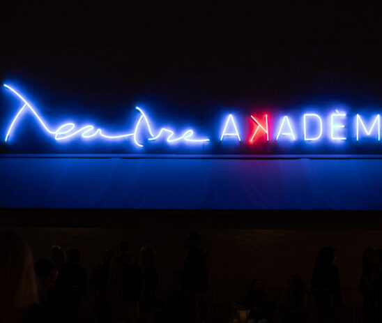 Supporting “Reaching the Person” three-year project for the artistic direction of Teatre Akadèmia